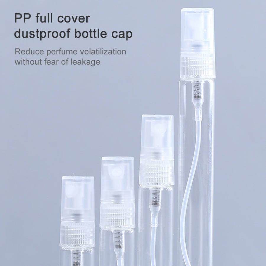 50 PCS Perfume Bottle Spray Bottle Perfume Bottle Empty Bottle, Capacity:5ML (Transparent), 5ML (...