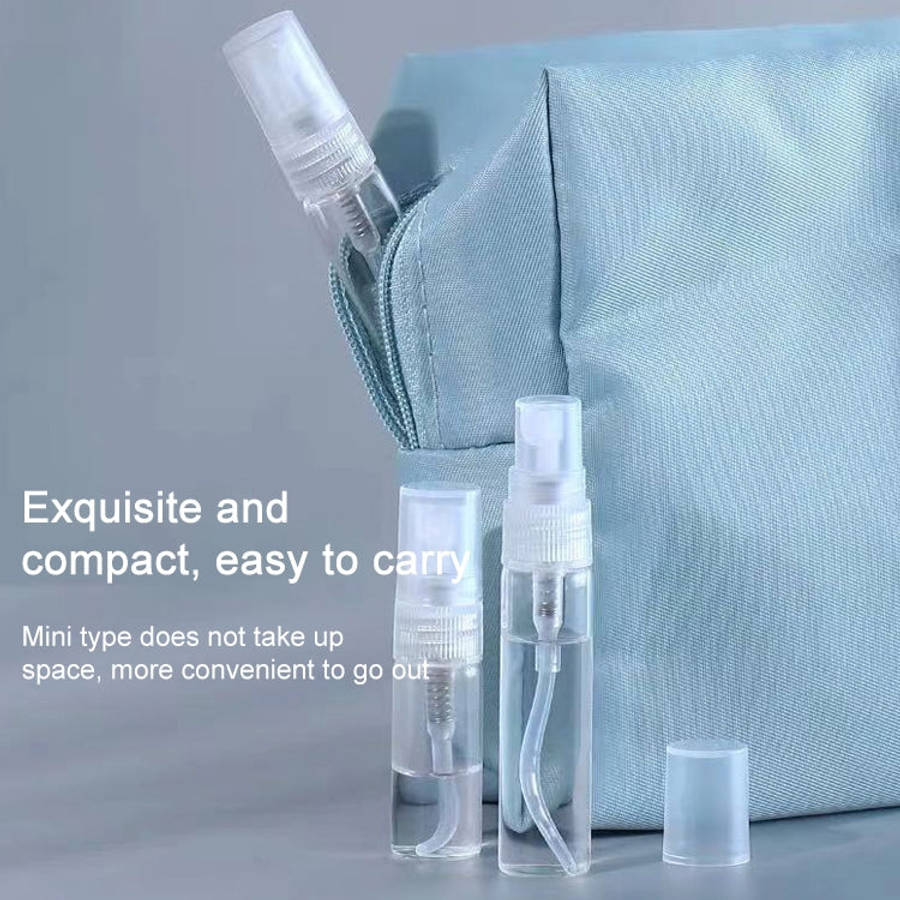 50 PCS Perfume Bottle Spray Bottle Perfume Bottle Empty Bottle, Capacity:5ML (Transparent), 5ML (...