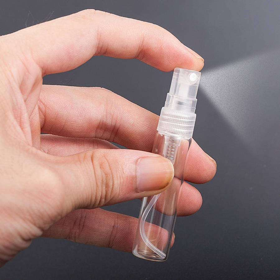 50 PCS Perfume Bottle Spray Bottle Perfume Bottle Empty Bottle, Capacity:5ML (Transparent), 5ML (...