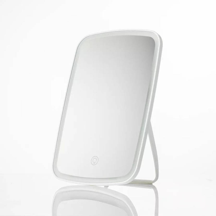 Original Xiaomi Youpin jordan&judy Single-sided Square Desktop LED Cosmetic Mirror, Single Color ...
