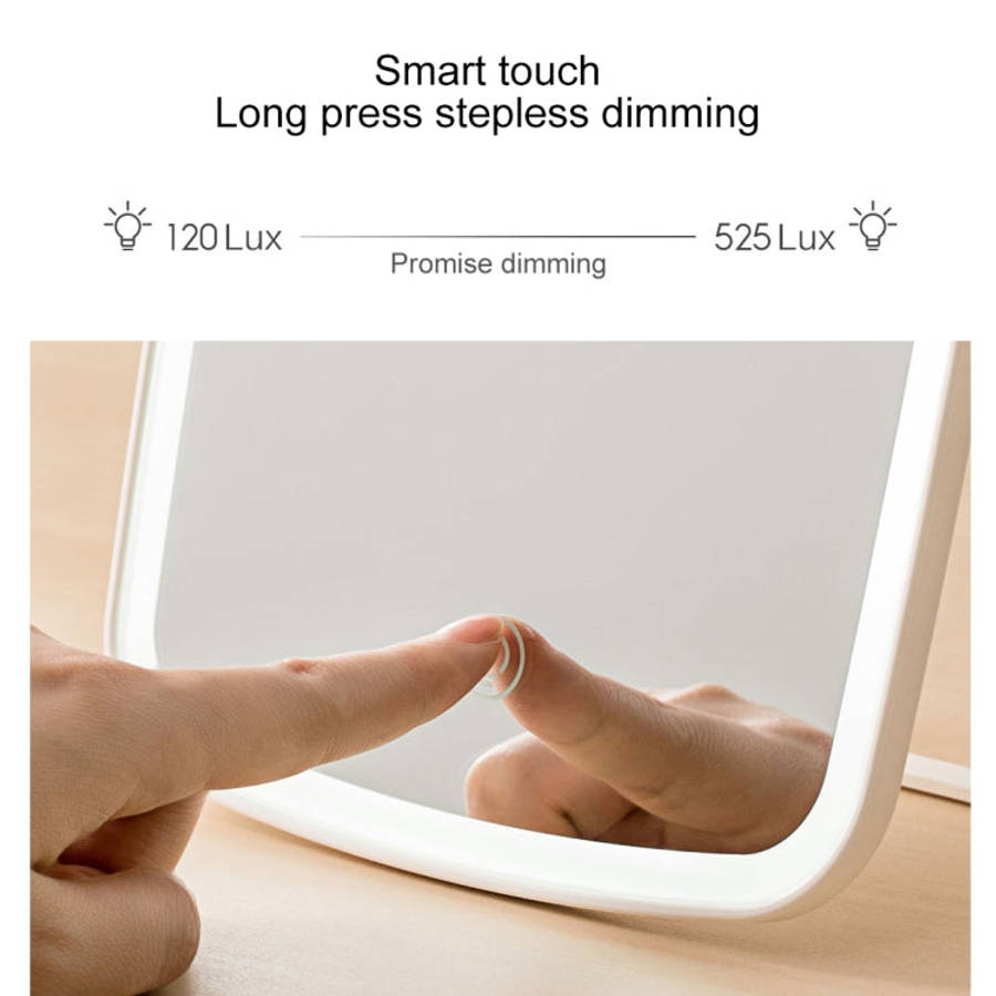 Original Xiaomi Youpin jordan&judy Single-sided Square Desktop LED Cosmetic Mirror, Single Color ...