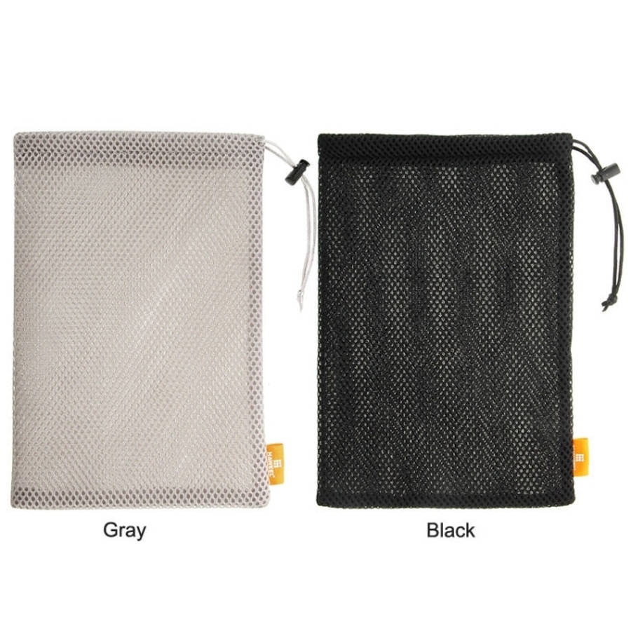 HAWEEL Nylon Mesh Drawstring Pouch Bag with Stay Cord for up to 7.9 inch Screen iPad and Tablet, ...