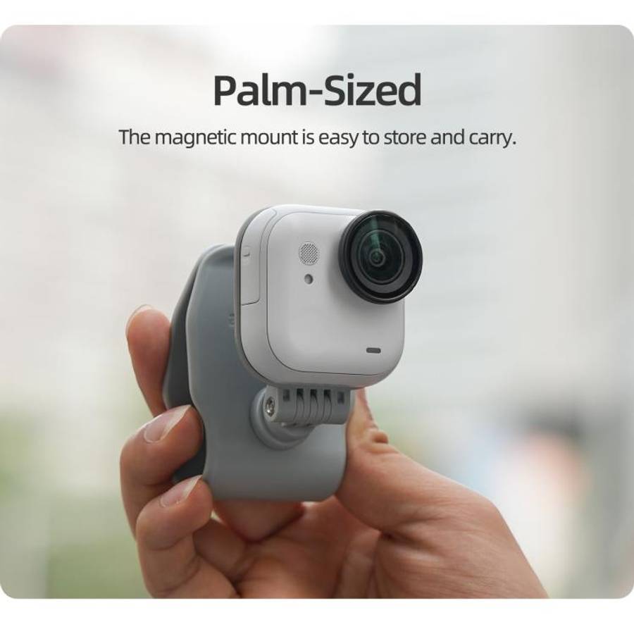 For Insta360 GO Ultra Sunnylife Magnetic Car Sun Visor Mount Action Camera Holder 360 Rotating 18...