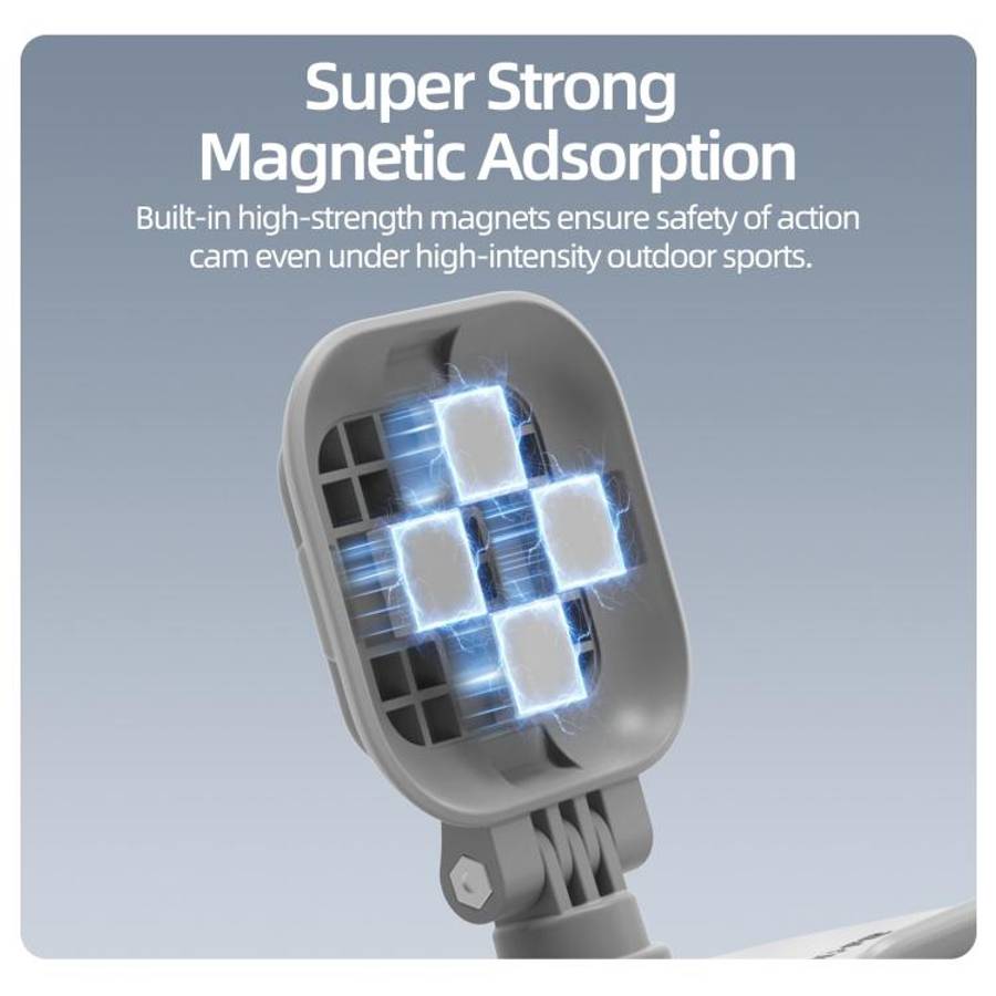 For Insta360 GO Ultra Sunnylife Magnetic Car Sun Visor Mount Action Camera Holder 360 Rotating 18...