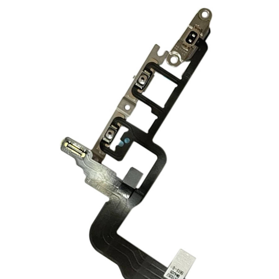 Power Button & Volume Button Flex Cable with Brackets for iPhone 13 Pro Max, For iPhone 13 Pro Max