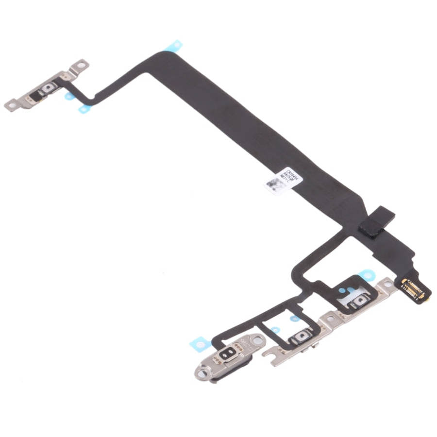 Power Button & Volume Button Flex Cable with Brackets for iPhone 13 Pro, For iPhone 13 Pro