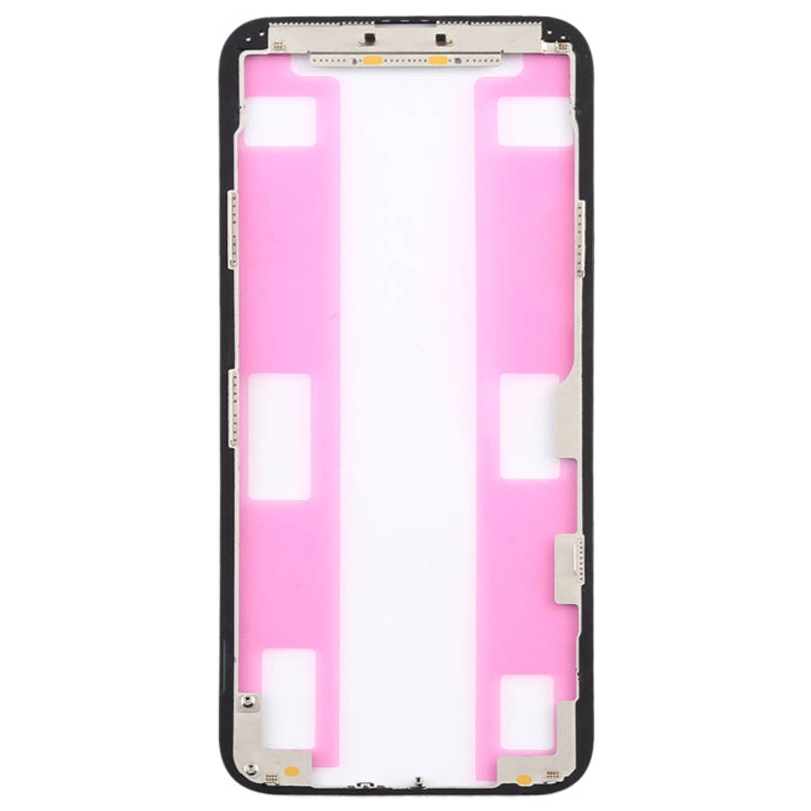 Front LCD Screen Bezel Frame for iPhone 11 Pro, For iPhone 11 Pro (Black)