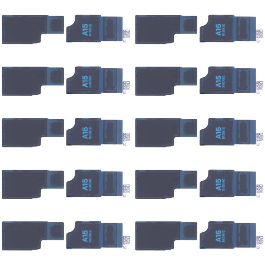 10 Sets Motherboard Heat Sink Sticker for iPhone 13 mini, For iPhone 13 mini