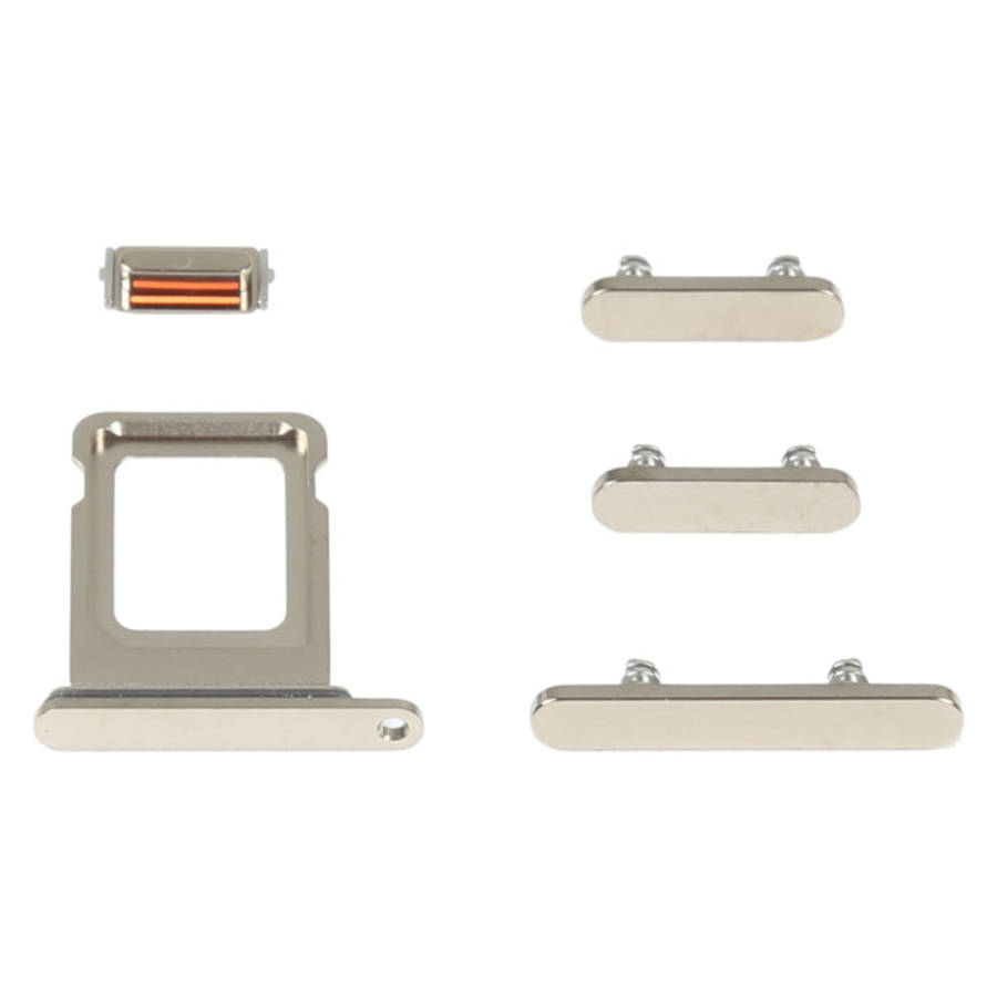 SIM Card Tray + Side Keys for iPhone 14 Pro Max, For iPhone 14 Pro Max(Single card), For iPhone 1...