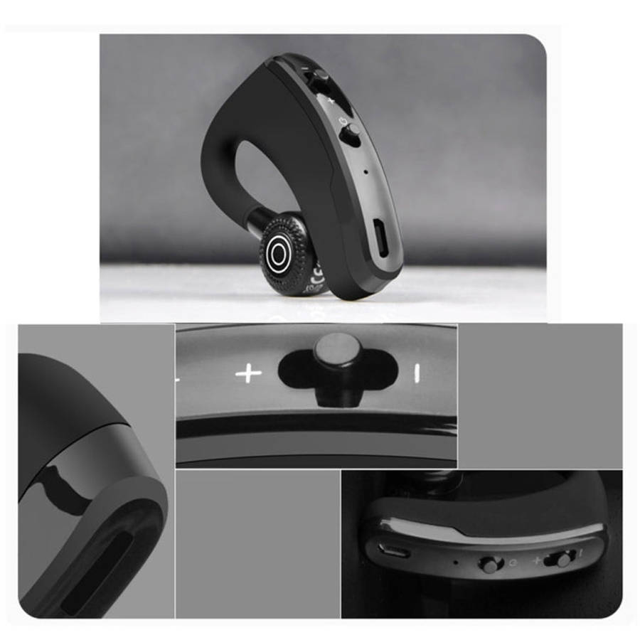V9 Business Handsfree Wireless Bluetooth Headset CSR 4.1 with Mic for Driver Sport, V9