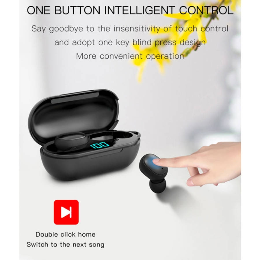 H6 TWS Bluetooth 5.0 Wireless Bluetooth Earphone with Digital Display & Charging Box, Support for...