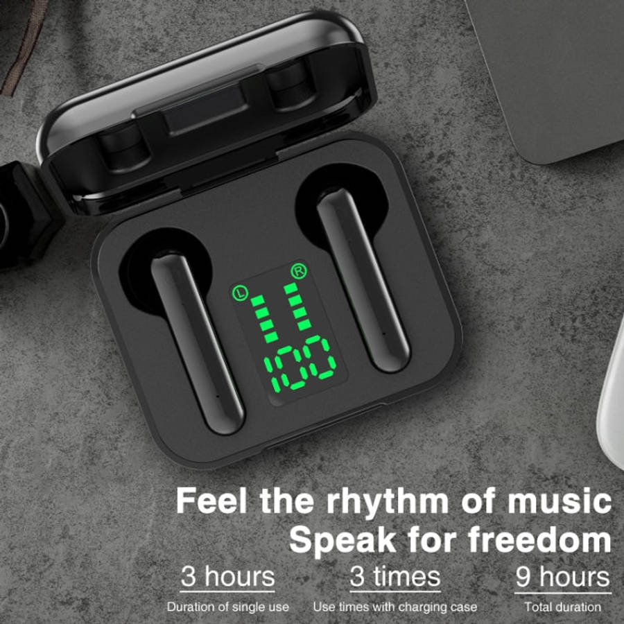 P100pro TWS Bluetooth 5.0 Touch Wireless Bluetooth Earphone with Charging Box & LED Smart Digital...
