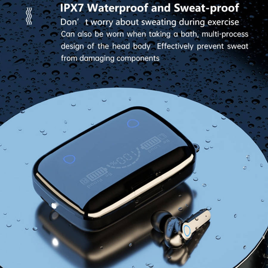 M19 Bluetooth 5.1 TWS Digital Display Wireless Bluetooth Earphone with Charging Box, Support Touc...