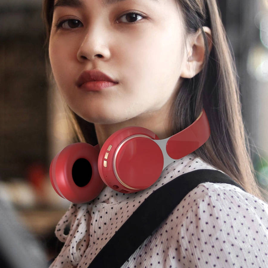 07S Folding Sports Computer Games Wireless Bluetooth V5.0 Headset with Mic