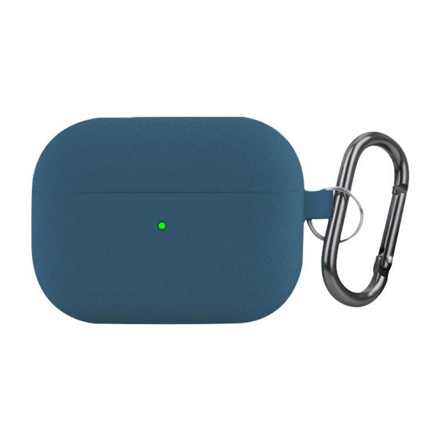 For AirPods Pro Litchi Texture Silicone Wireless Earphone Protective Case