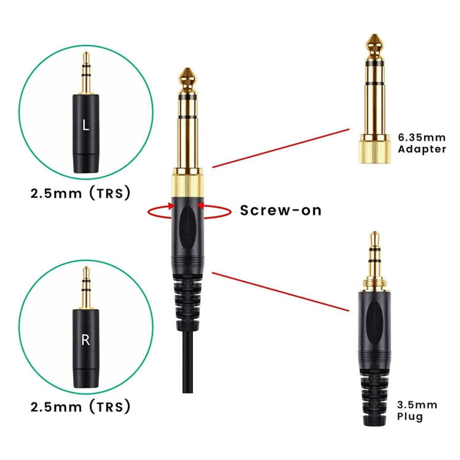 ZS0228 Headphone Audio Cable for HIFIMAN HE400i HE560 1000