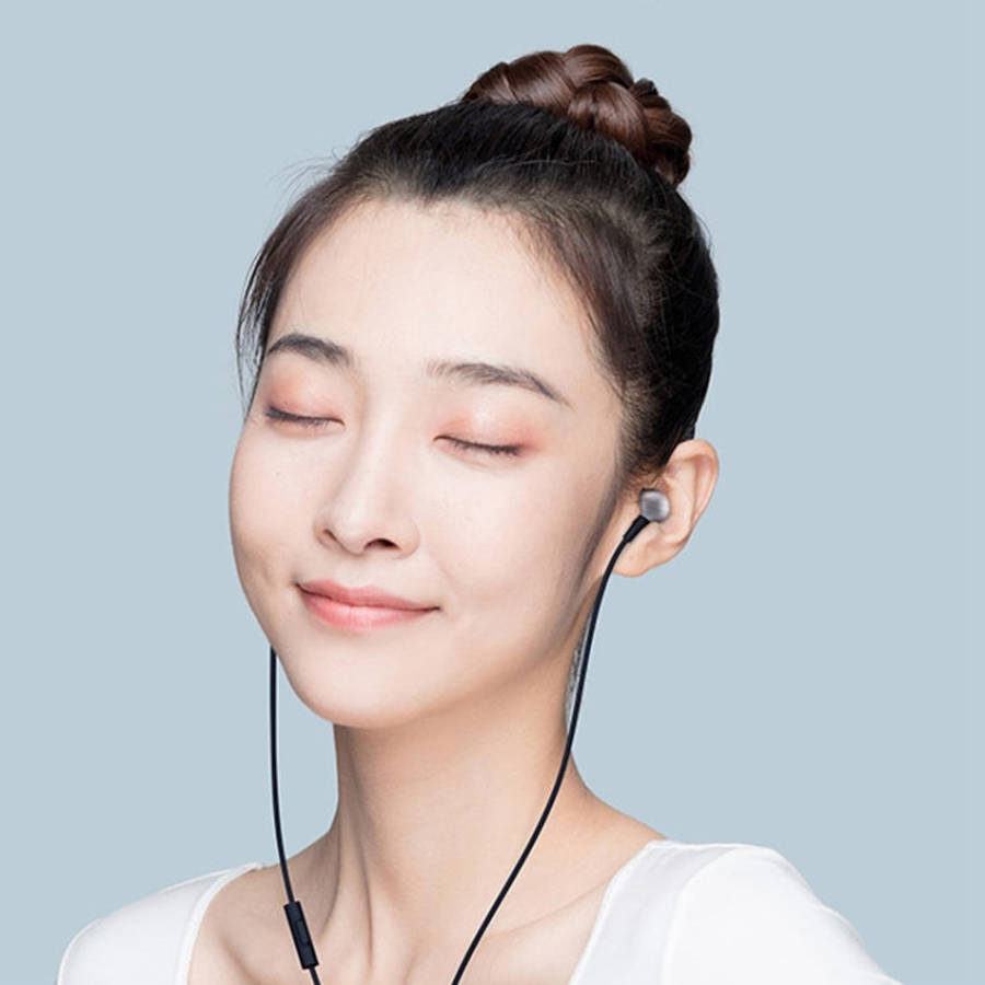 Original Xiaomi 3.5mm Plug Wired Control Aluminum Alloy Earphone, Length: 1.25m, DDQ01WM