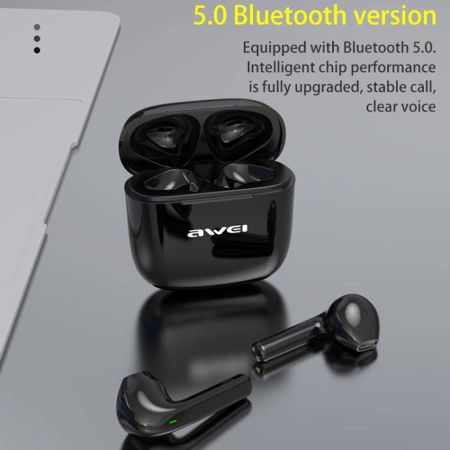 awei T26 Pro TWS Bluetooth V5.0 Ture Wireless Sports Headset with Charging Case, T26 Pro