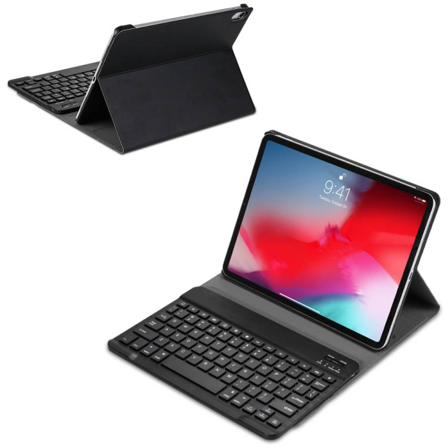 A11 Bluetooth 3.0 Ultra-thin ABS Detachable Bluetooth Keyboard Leather Tablet Case for iPad Air 4...