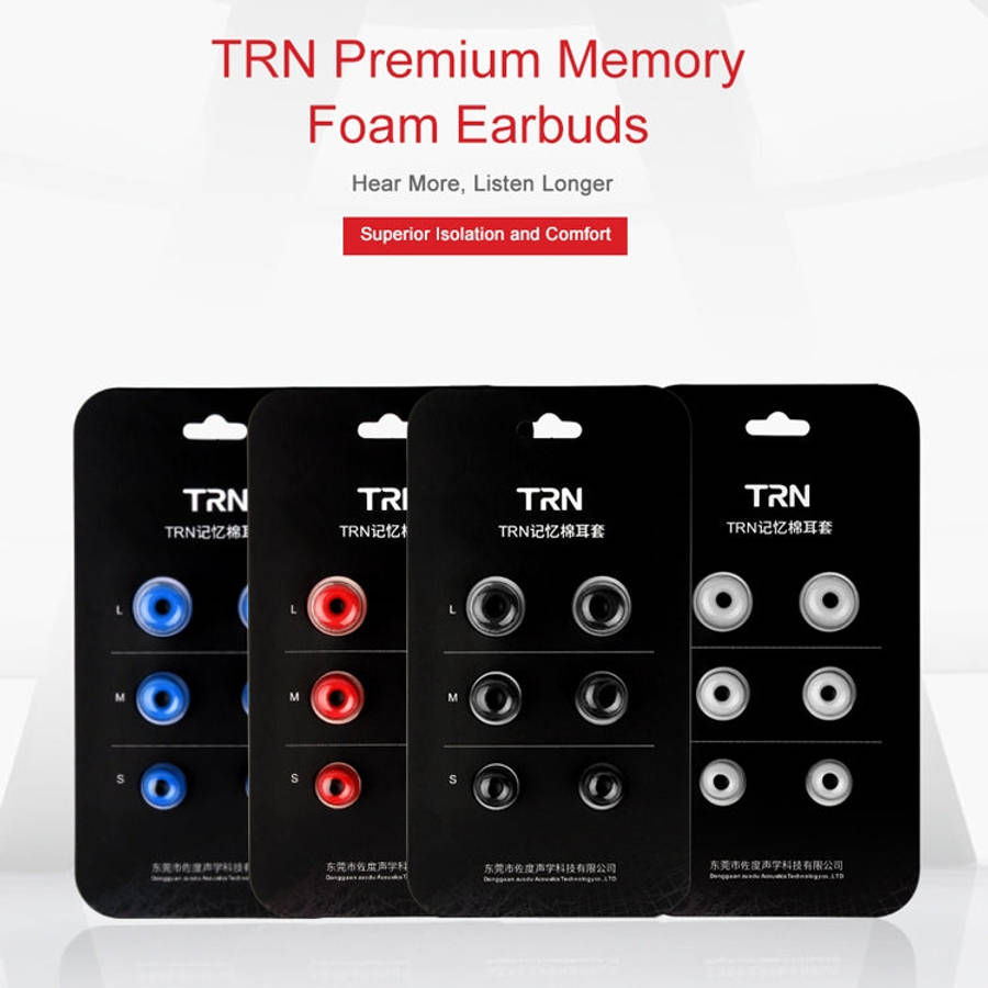 TRN Earphone Silicone Memory Foam Earplug
