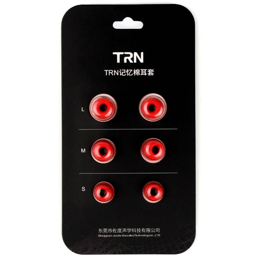 TRN Earphone Silicone Memory Foam Earplug