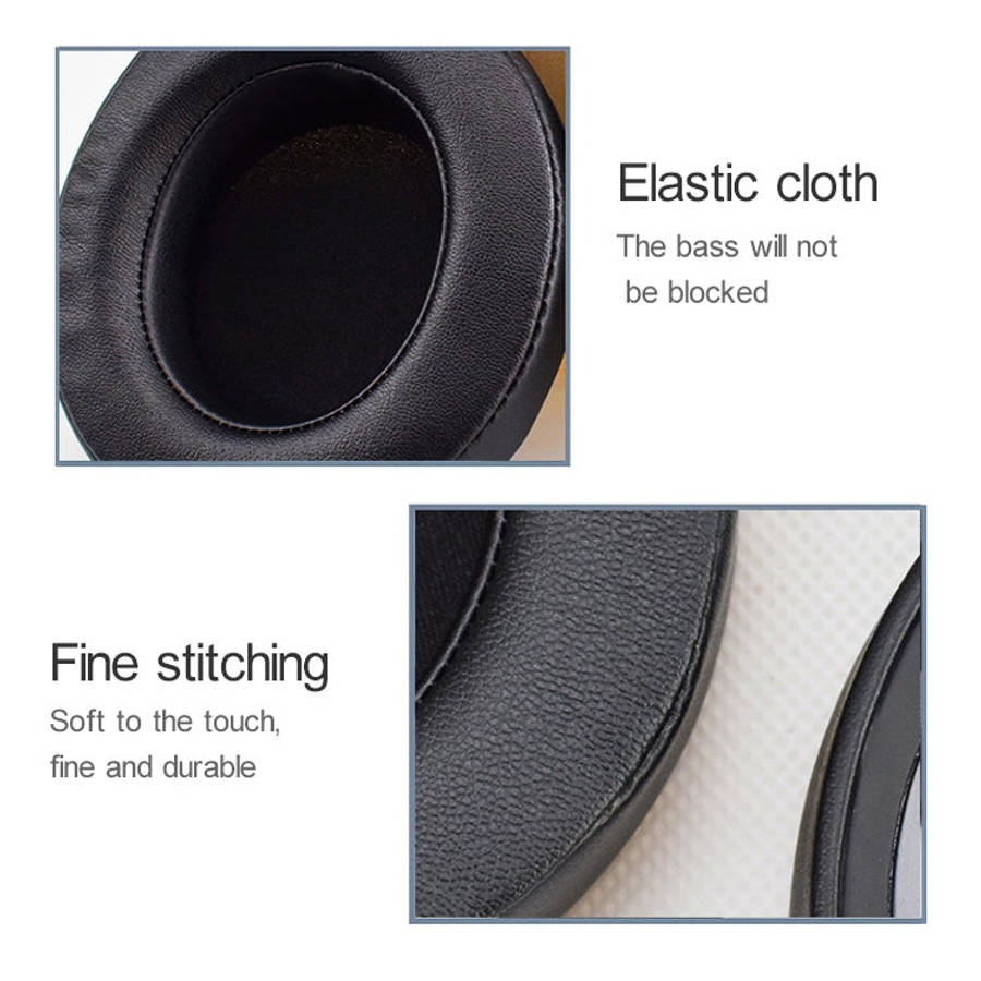 2 PCS For Razer Kraken 7.1 V2 Pro Headphone Cushion Sponge Black Net Cover Earmuffs Replacement E...