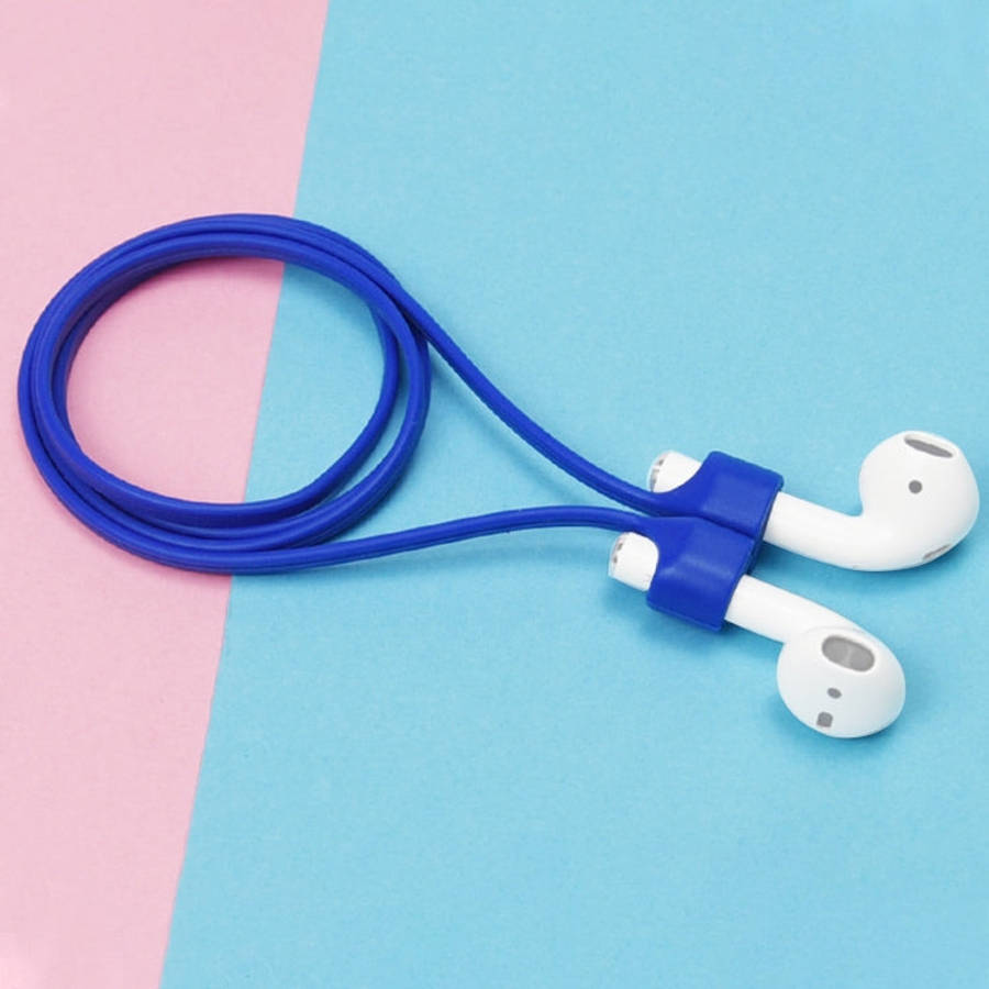 Wireless Bluetooth Headset Anti-lost Rope Magnetic Silicone Lanyard for Apple AirPods 1 / 2, For ...