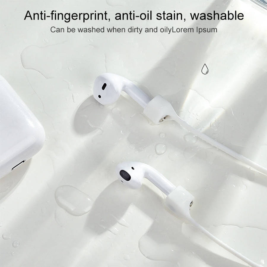 Wireless Bluetooth Headset Anti-lost Rope Magnetic Silicone Lanyard for Apple AirPods 1 / 2, For ...