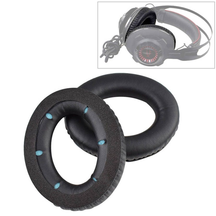 2 PCS For Kingston Hyper X Cloud Revolver S Soft Sponge Earphone Protective Cover Earmuffs