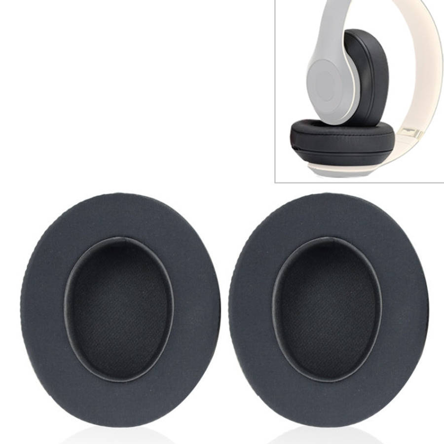 2 PCS For Beats Studio 2.0 / 3.0 Headphone Protective Cover Ice Gel Earmuffs (Grey White), Black,...