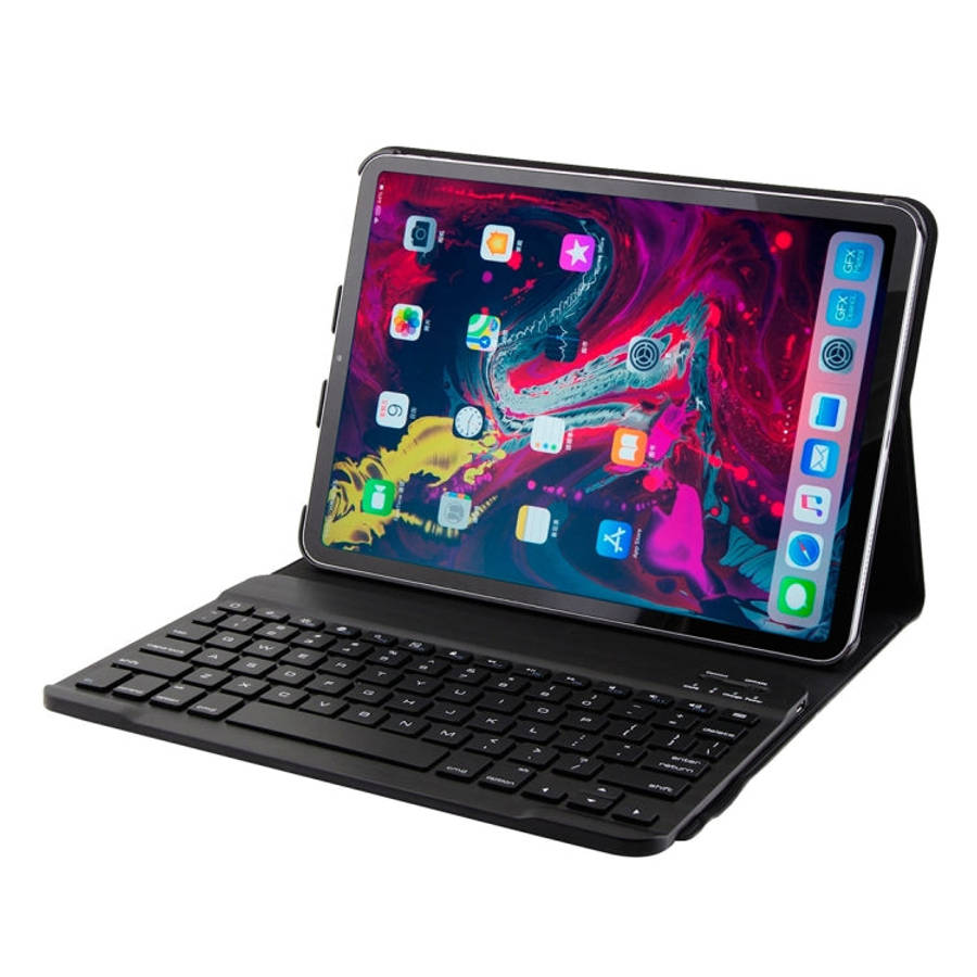 1130B Detachable Bluetooth 3.0 ABS Brushed Texture Keyboard + Lambskin Texture Leather Tablet Cas...