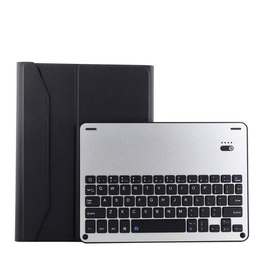 1139B Detachable Bluetooth 3.0 Aluminum Alloy Keyboard + Lambskin Texture Leather Tablet Case for...