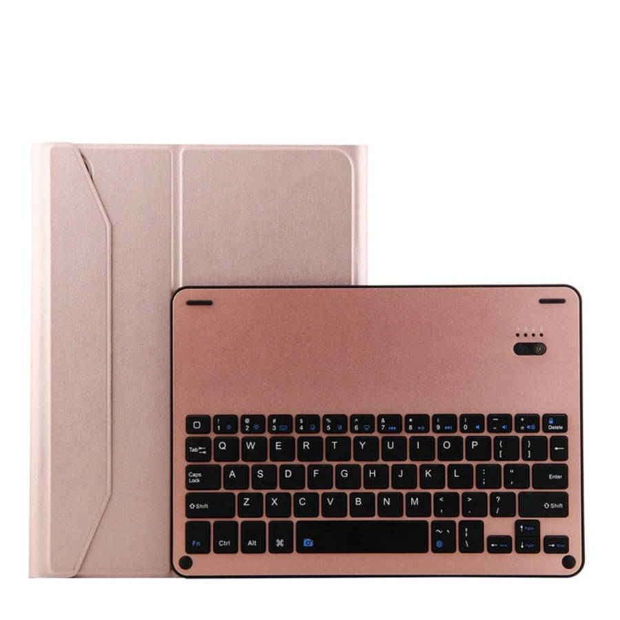 1139B Detachable Bluetooth 3.0 Aluminum Alloy Keyboard + Lambskin Texture Leather Tablet Case for...