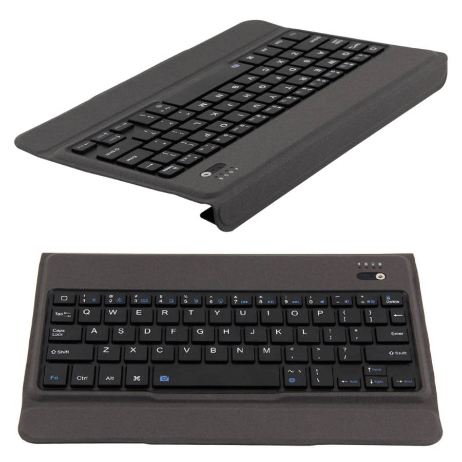 T-201 Detachable Bluetooth 3.0 Ultra-thin Keyboard + Lambskin Texture Leather Tablet Case for iPa...