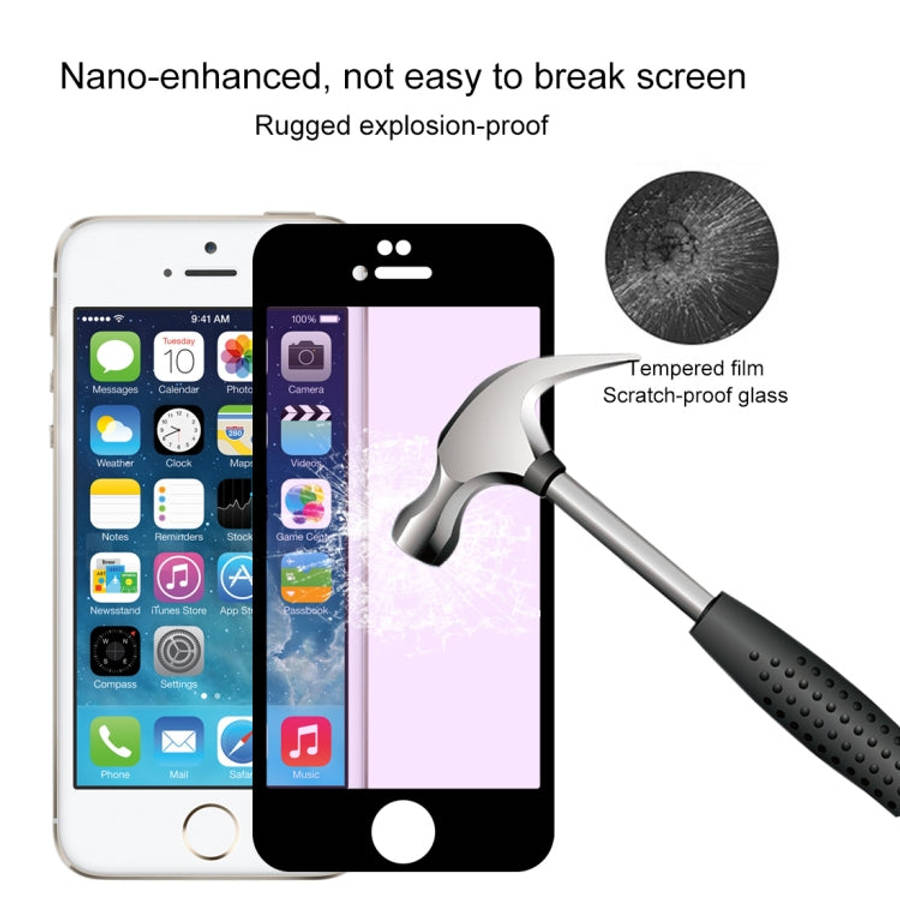 Anti-scratch 9H 10D Full Screen Purple-ray Tempered Glass Film for iPhone 6 & 6S, For iPhone 6 & ...