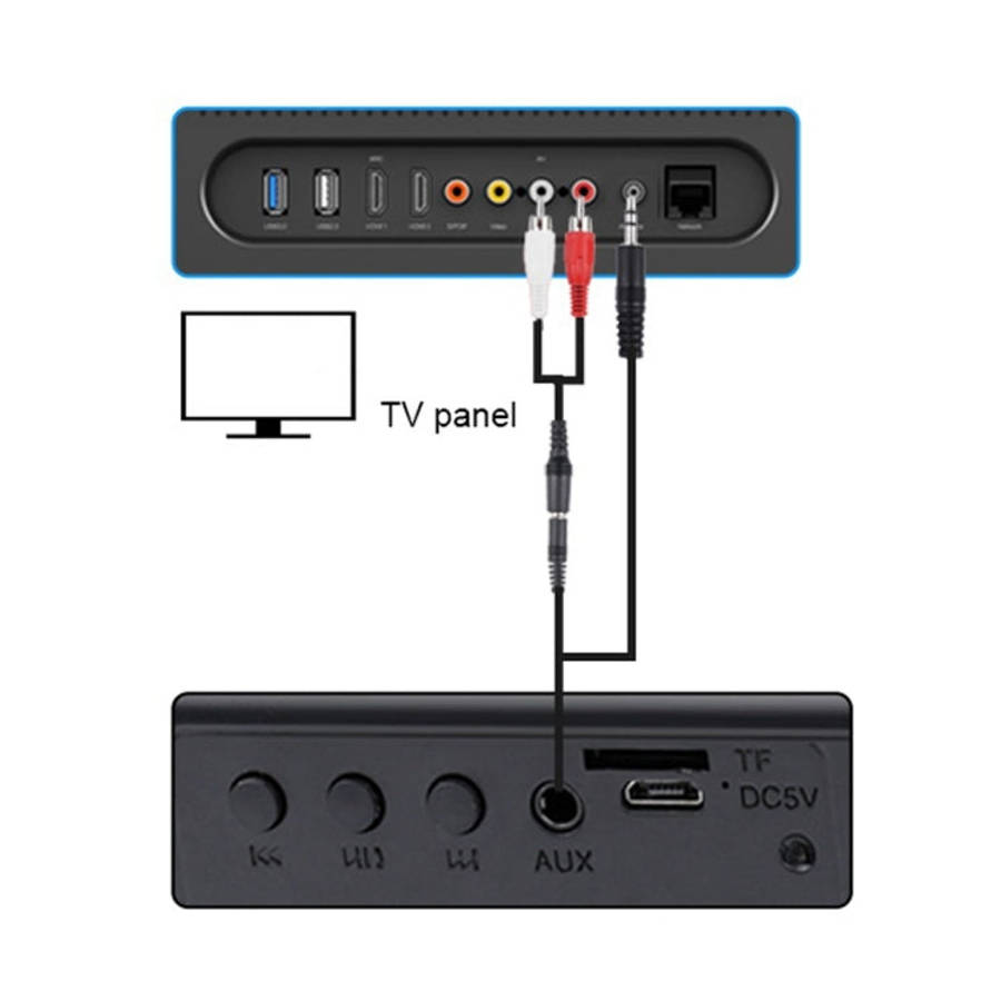 Soundbar LP-08 CE0152 USB MP3 Player 2.1CH Bluetooth Wireless Sound Bar Speaker with Remote Contr...