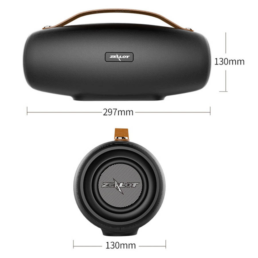 ZEALOT S27 Multifunctional Bass Wireless Bluetooth Speaker, Built-in Microphone, Support Bluetoot...