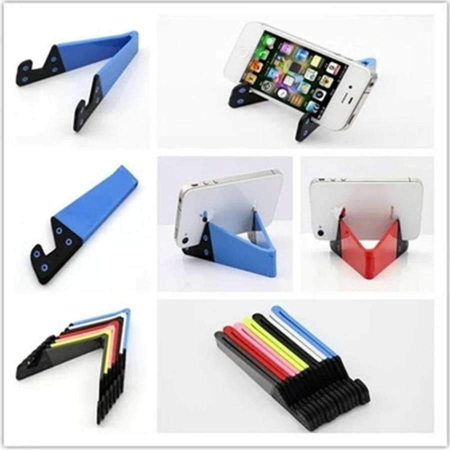 V Shape Universal Mobile Phone Tablet Bracket Holder