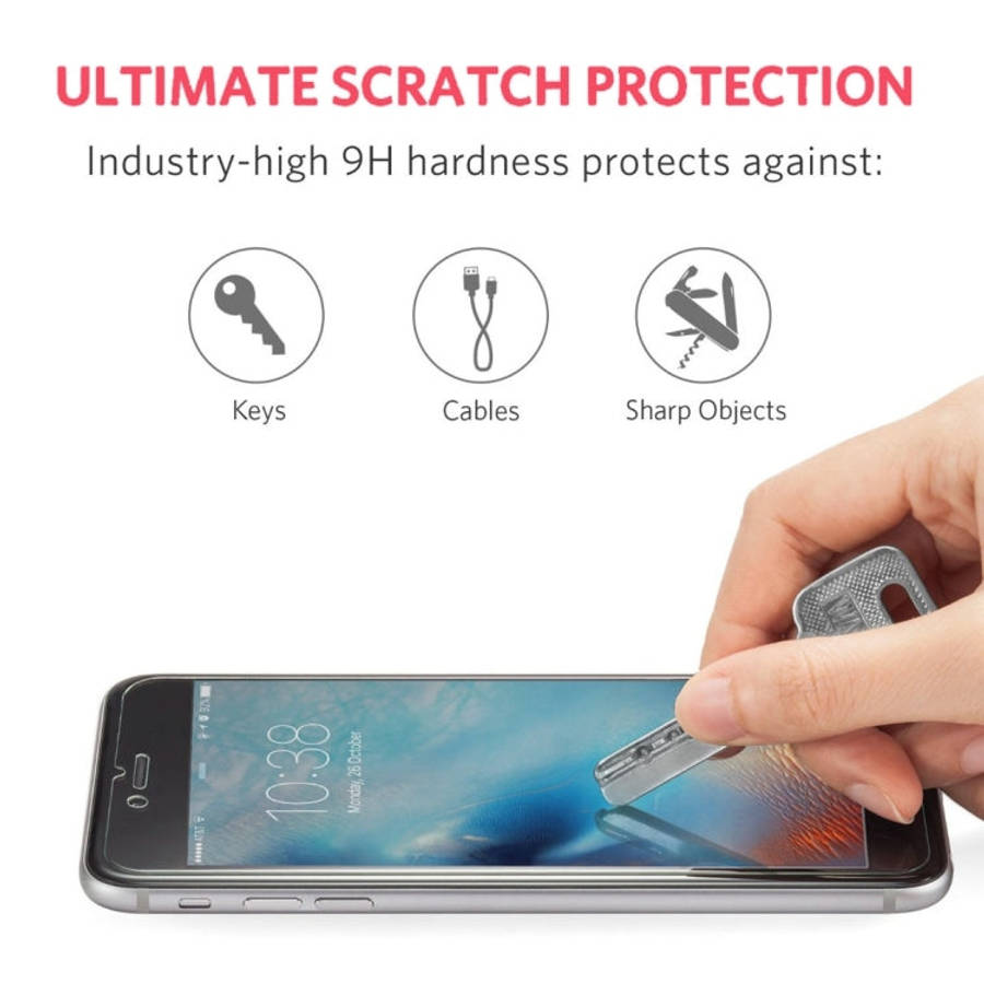 ENKAY for iPhone 8 & iPhone 7  Hat-Prince 0.26mm 9H+ Surface Hardness 2.5D Privacy Anti-glare Non...