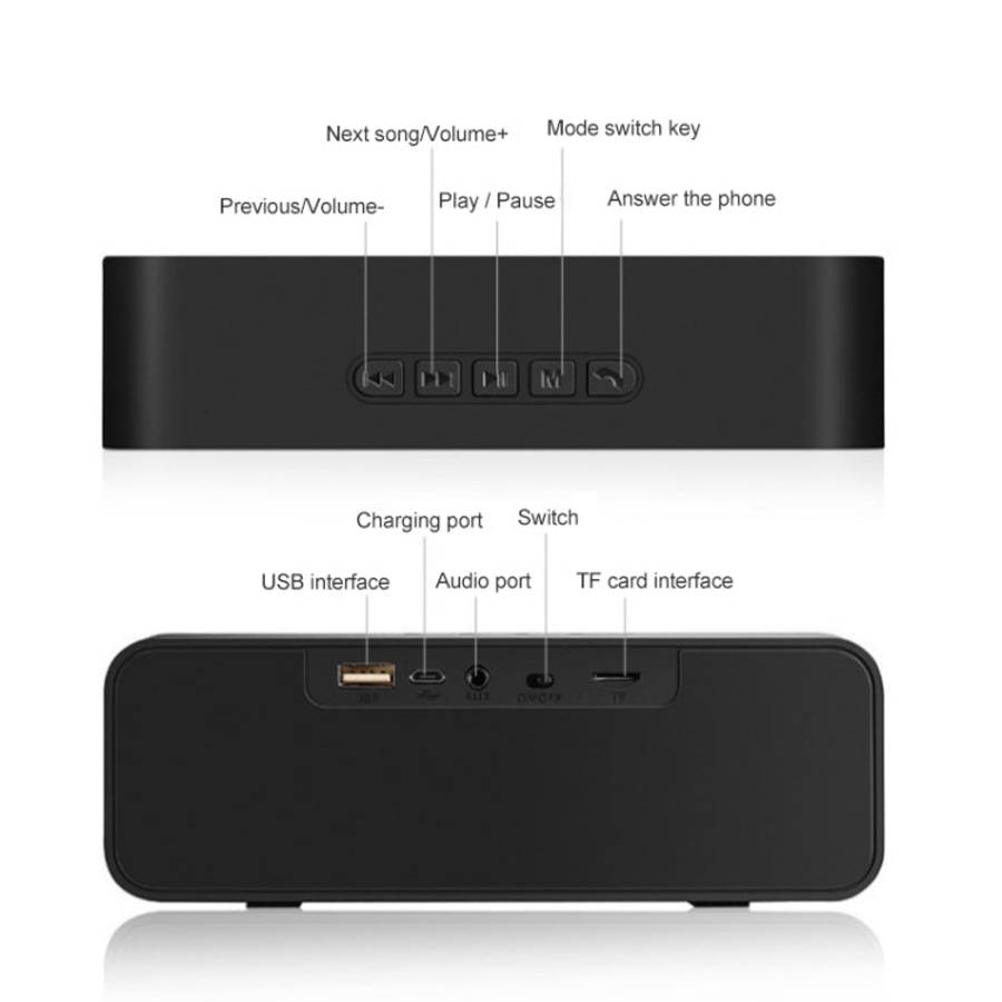 SC211 Pro Outdoor Multi-function Card Wireless Bluetooth Speaker Upgraded Version, SC211 Pro Upgr...
