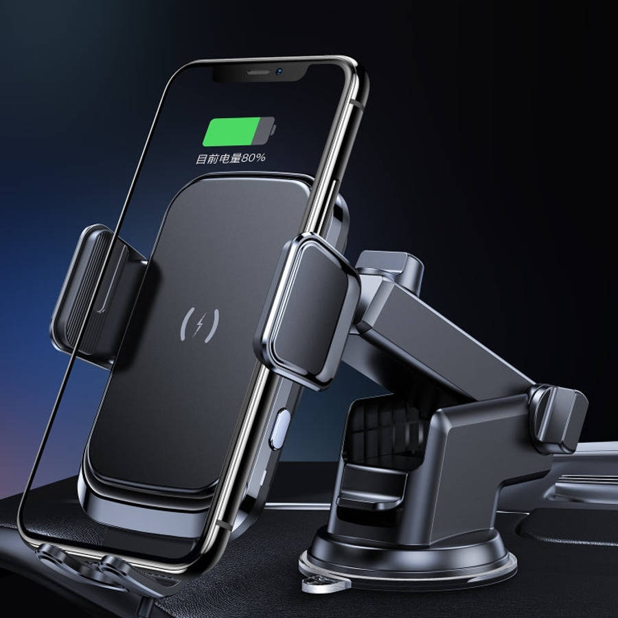 X7 Car Wireless Charging Mobile Phone Gravity Bracket Holder Suction Cup Bracket, Suction Cup Bra...