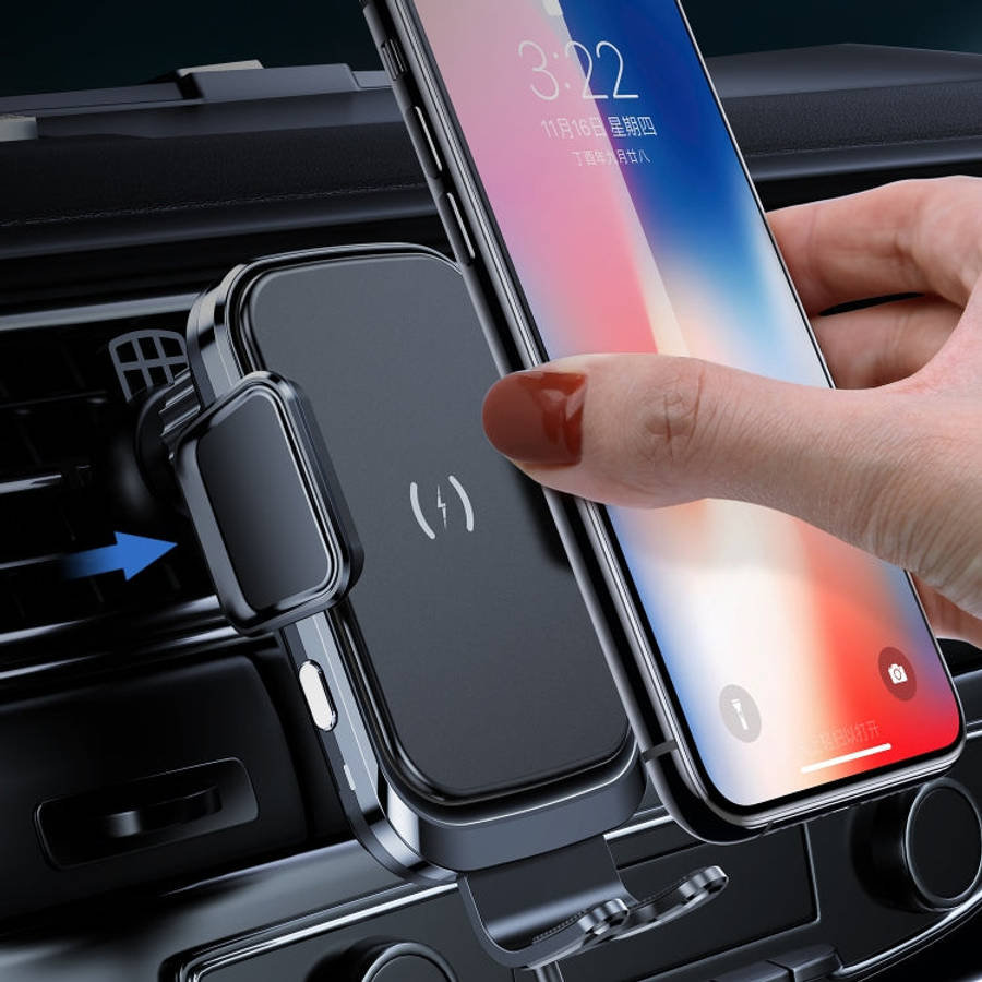 X7 Car Wireless Charging Mobile Phone Gravity Bracket Holder Suction Cup Bracket, Suction Cup Bra...