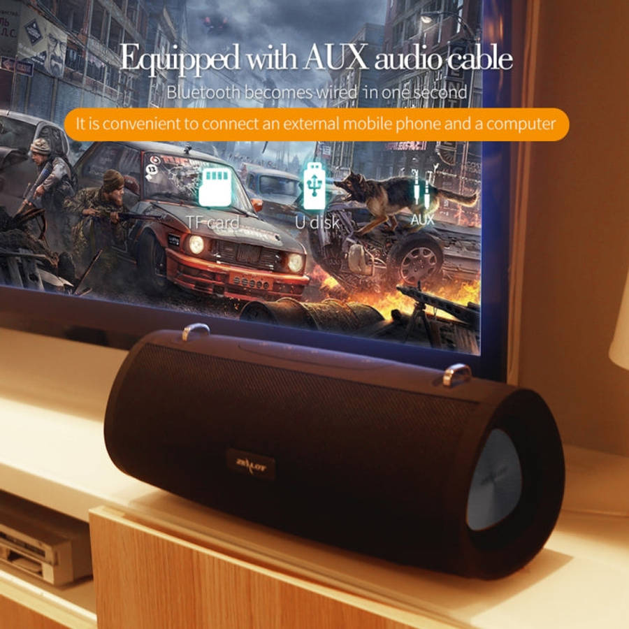 ZEALOT S38 Portable Subwoofer Wireless Bluetooth Speaker with Built-in Mic, Support Hands-Free Ca...