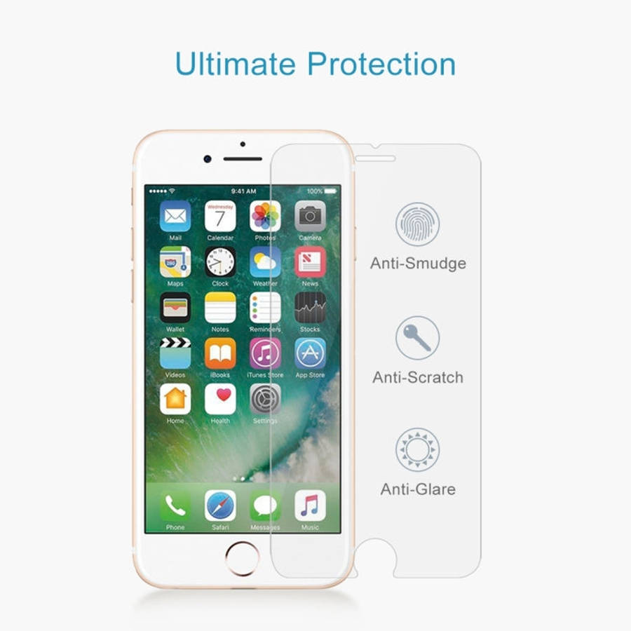 10 PCS for iPhone 8 Plus & iPhone 7 Plus 0.26mm 9H Surface Hardness 2.5D Explosion-proof Tempered...