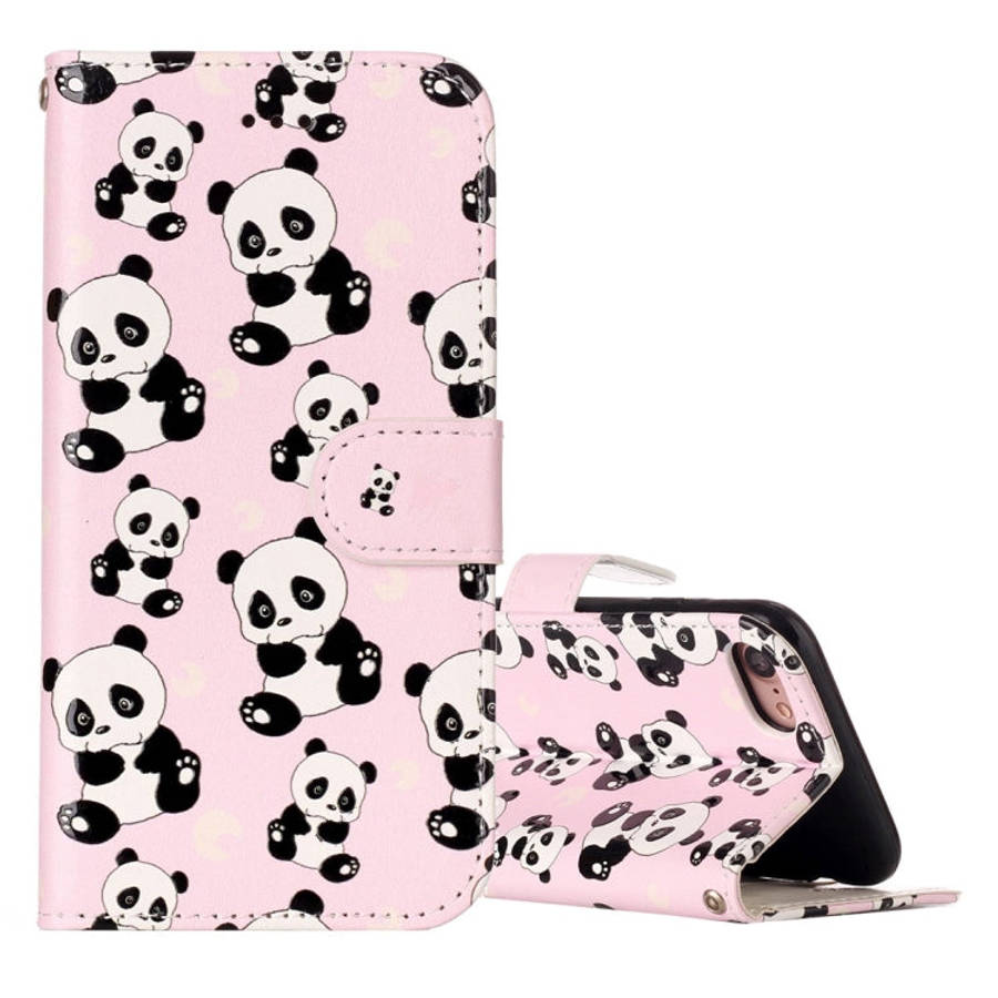 For iPhone 8 & 7 Embossed Horizontal Flip Leather Case with Holder & Card Slots & Wallet & Photo ...