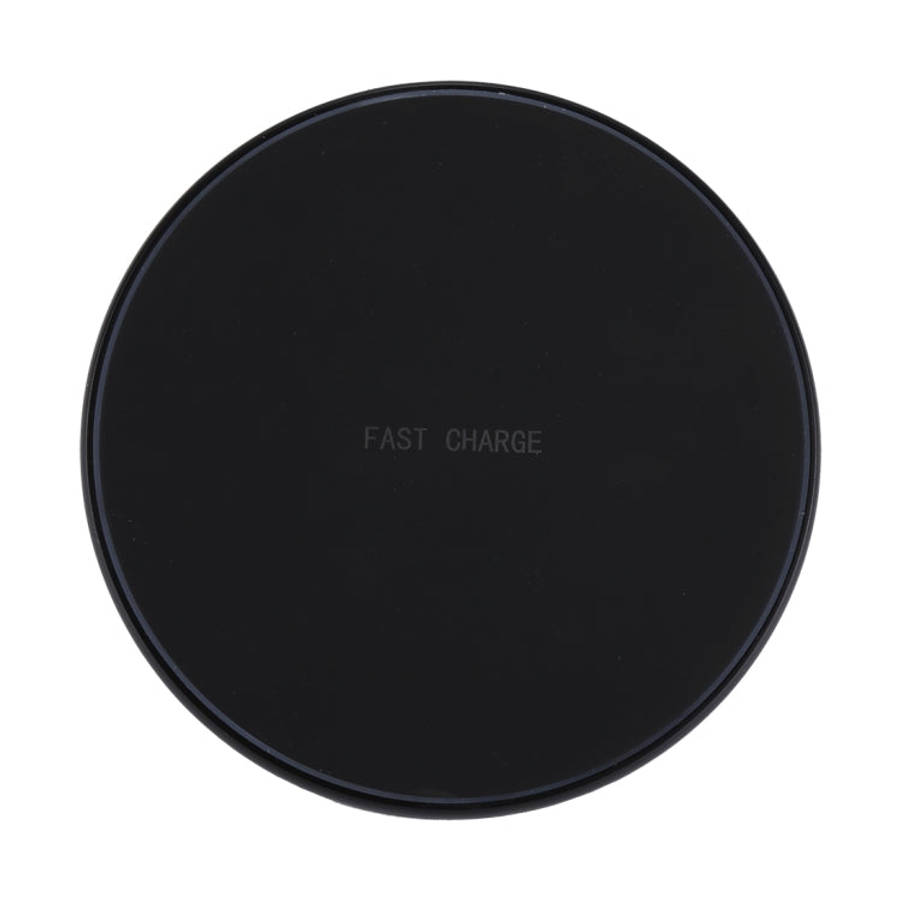 DC 9V 1.67A / 5V 1A Universal Round Shape Qi Standard Fast Wireless Charger with Indicator Light,...
