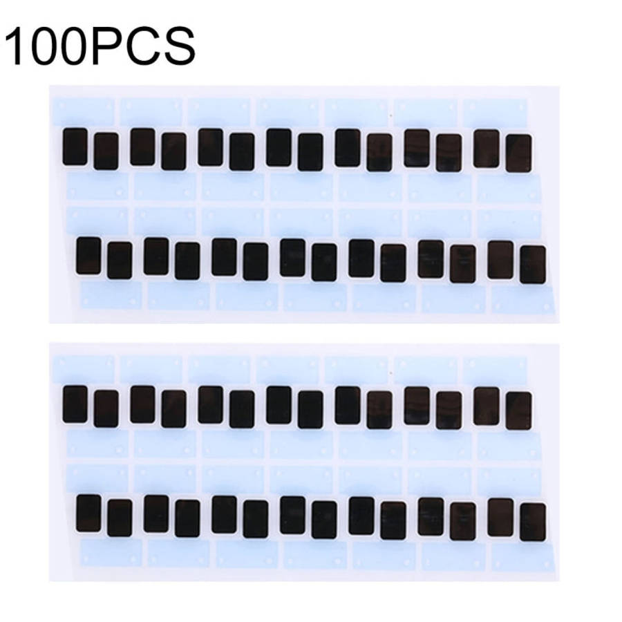 100 PCS LCD Display Flex Cable Black Adhesive Strip Sticker for iPhone 8, For iPhone 8