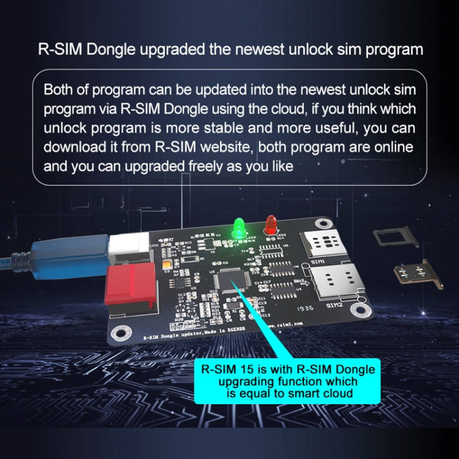 R-SIM 15 Dual CPU Aegis Cloud Upgraded Version iOS 13 System Universal Unlocking Card for iPhone ...