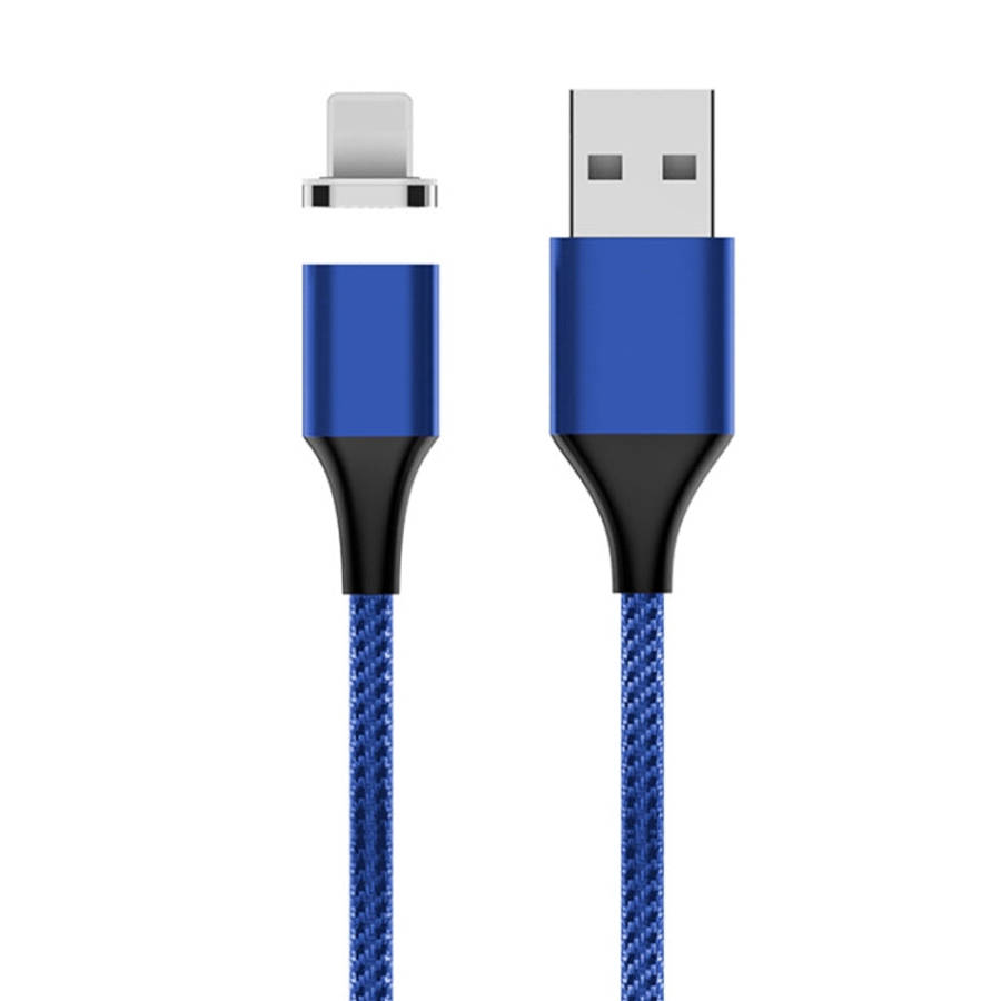 M11 5A USB to 8 Pin Nylon Braided Magnetic Data Cable, Cable Length: 2m, 8 Pin