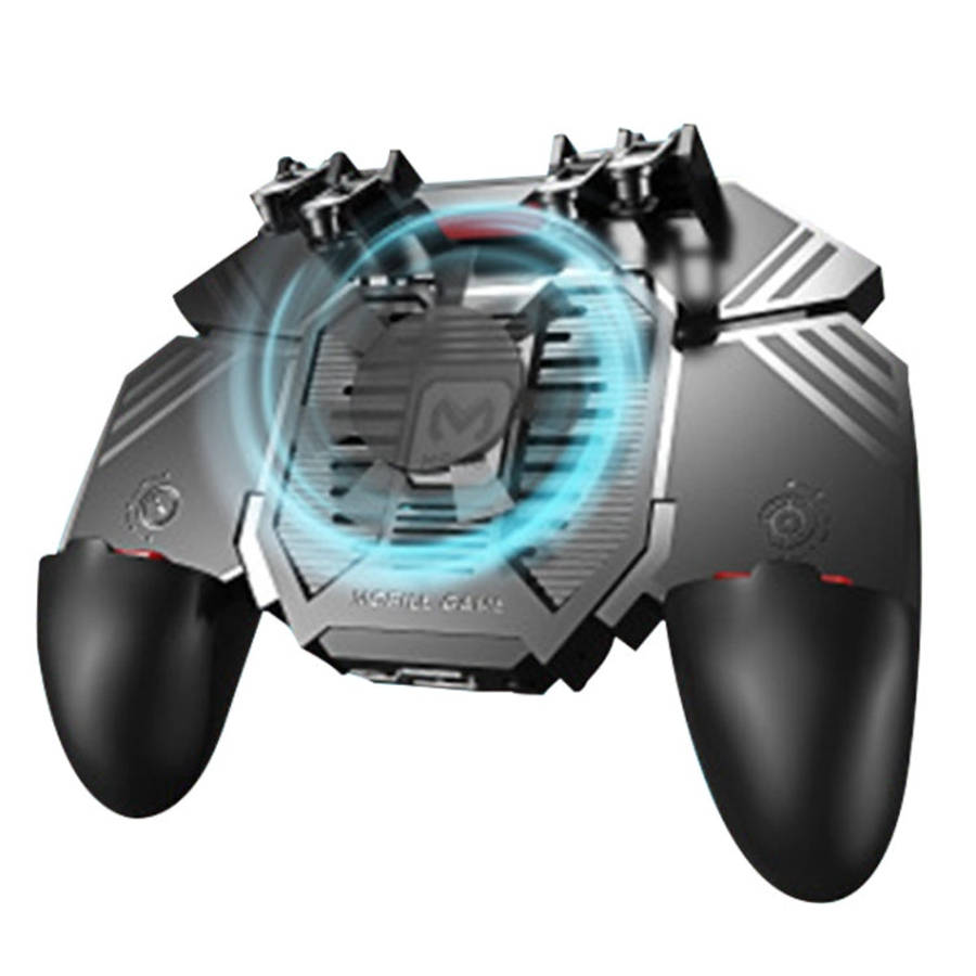 AK77 4000mAh Battery Edition Six-finger Linkage Multi-function Mobile Phone Gamepad with Bracket,...